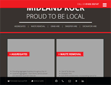 Tablet Screenshot of midlandrock.com